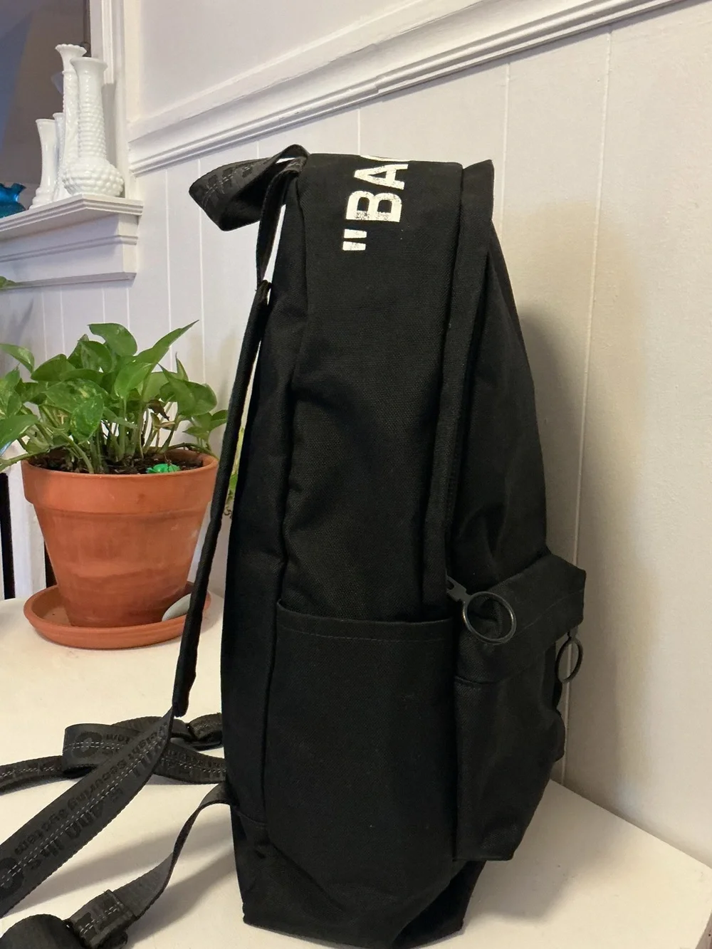 Off White Quote Backpack